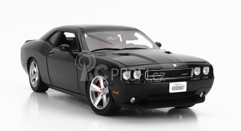 Highway61 Dodge Challenger Srt8 Coupe 2009 - Police Ncis Los Angeles 1:18 Black