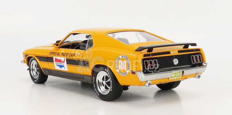 Highway61 Ford usa Mustang Mach-1 428 Cid Coupe 1970 1:18, oranžová