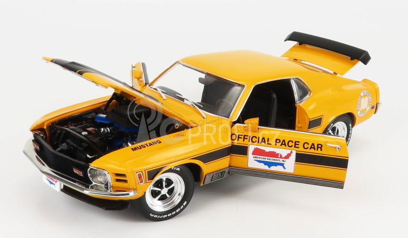 Highway61 Ford usa Mustang Mach-1 428 Cid Coupe 1970 1:18, oranžová