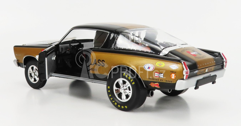 Highway61 Plymouth Barracuda Hemi Under Glass N 0 Coupe 1966 1:18 Black