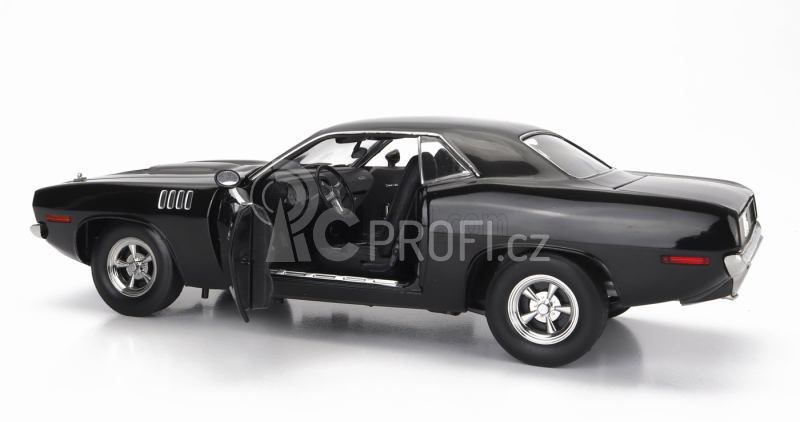 Highway61 Plymouth Cuda Coupe 1971 - John Wick Chapter 4 Movie 2023 1:18 Black