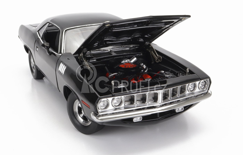 Highway61 Plymouth Cuda Coupe 1971 - John Wick Chapter 4 Movie 2023 1:18 Black