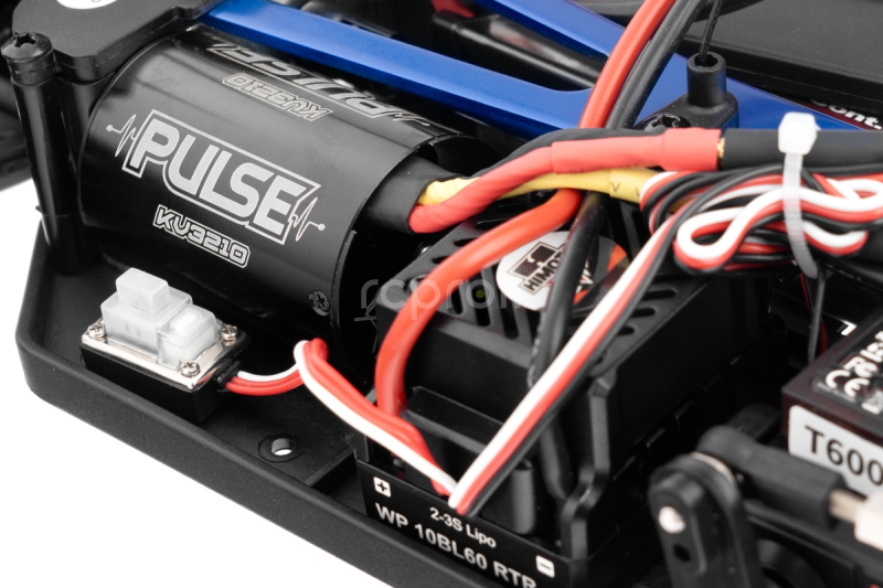 HiMOTO 1:10 Short Course Truck Brushless 2,4 GHz RTR set, červená