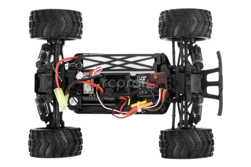 HiMOTO 1:18 Monster Truck MASTADON Brushless 2,4 GHz RTR set, modrá