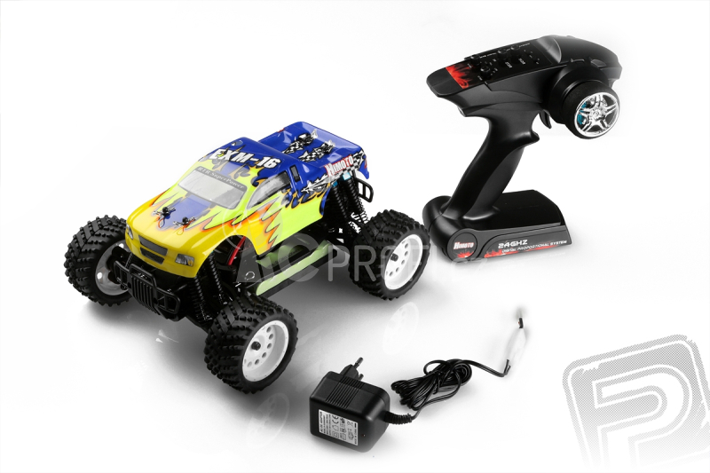 Himoto Monster Truck 1/16 RTR 2,4GHz - modrá
