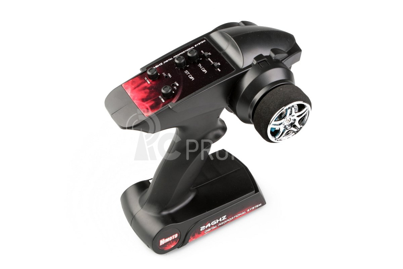 Himoto Truggy 1/16 RTR 2,4GHz Brushless - červená