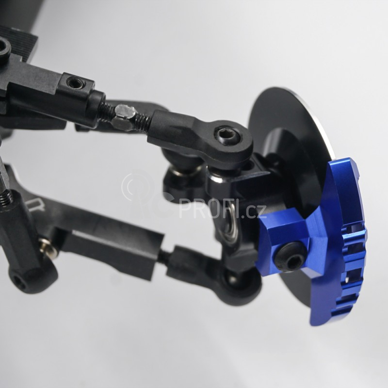 Hliníkové těhlice předního kola pro 3Racing Sakura D5
