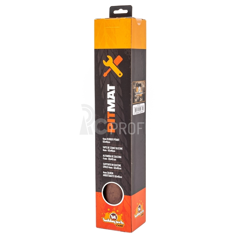 HOBBYTECH - silikonová pracovní podložka 600x400mm, hnědo/žlutá