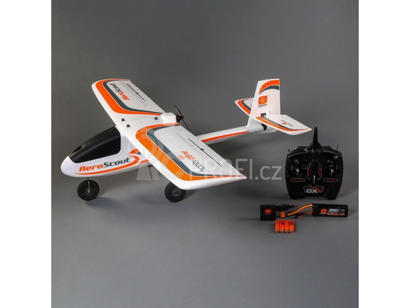 Hobbyzone AeroScout 1.1m SAFE RTF, Spektrum DXe