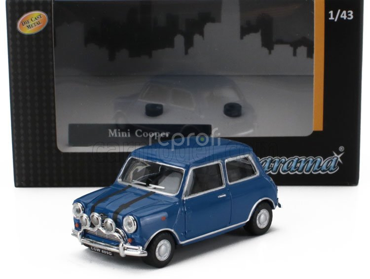 Hongwell Austin Set 3x Mini Cooper S 1275 Mki 1967 - The Italian Job 1:43 Červená Bílá Modrá