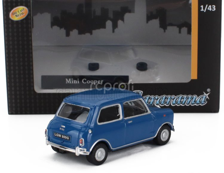 Hongwell Austin Set 3x Mini Cooper S 1275 Mki 1967 - The Italian Job 1:43 Červená Bílá Modrá