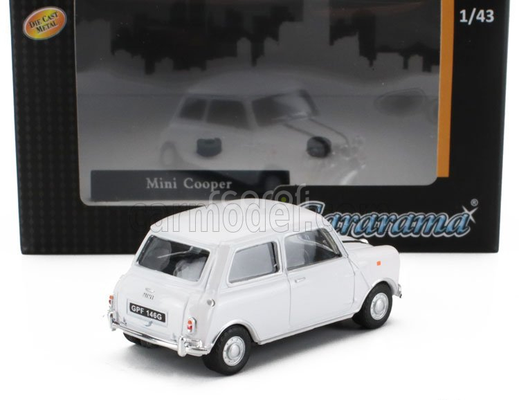 Hongwell Austin Set 3x Mini Cooper S 1275 Mki 1967 - The Italian Job 1:43 Červená Bílá Modrá