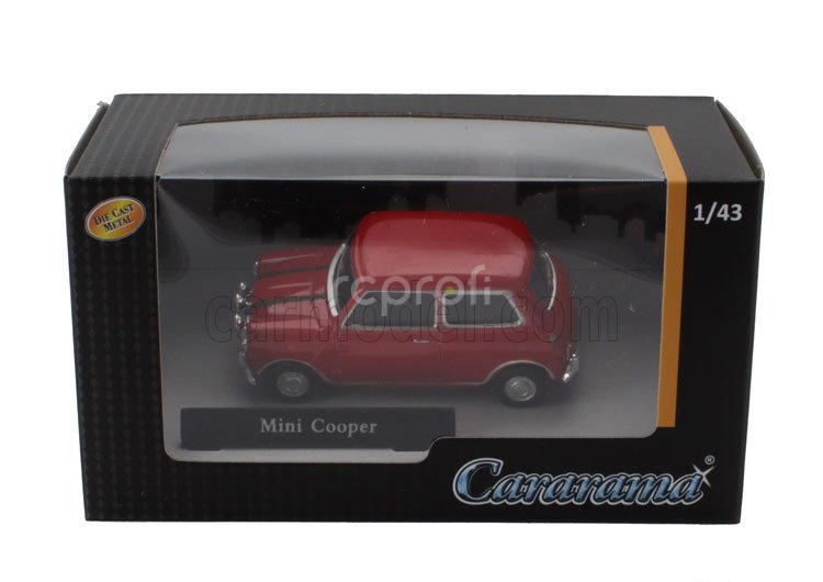 Hongwell Austin Set 3x Mini Cooper S 1275 Mki 1967 - The Italian Job 1:43 Červená Bílá Modrá