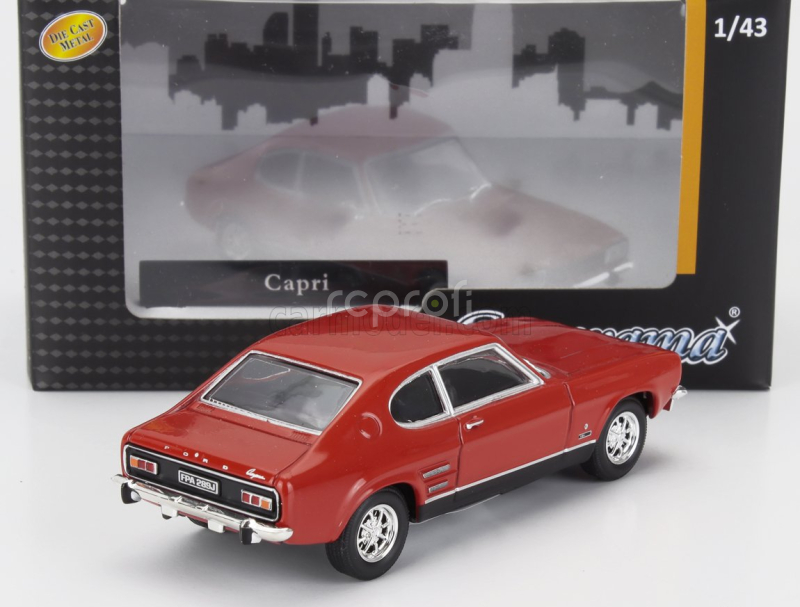 Hongwell Ford england Capri Mki 1975 1:43 Sunset Red