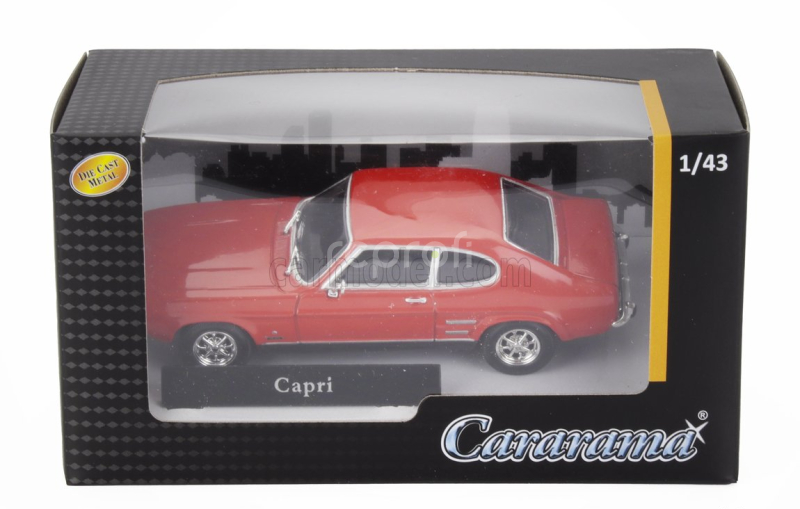 Hongwell Ford england Capri Mki 1975 1:43 Sunset Red