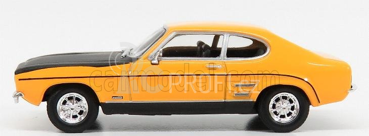 Hongwell Ford england Capri Rs 1970 1:43 Žlutá Matná Černá