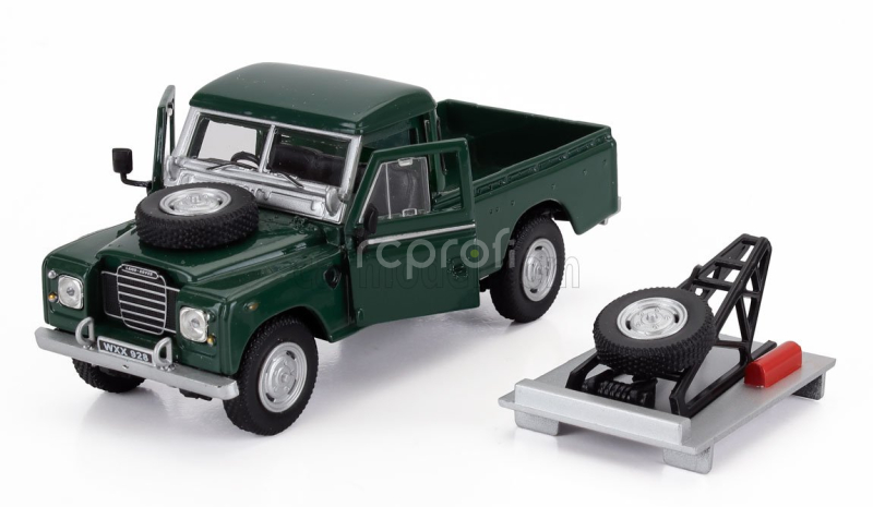 Hongwell Land rover Land Series Iii 109 Pick-up Tow Truck Carro Attrezzi 1961 1:43 Zelená