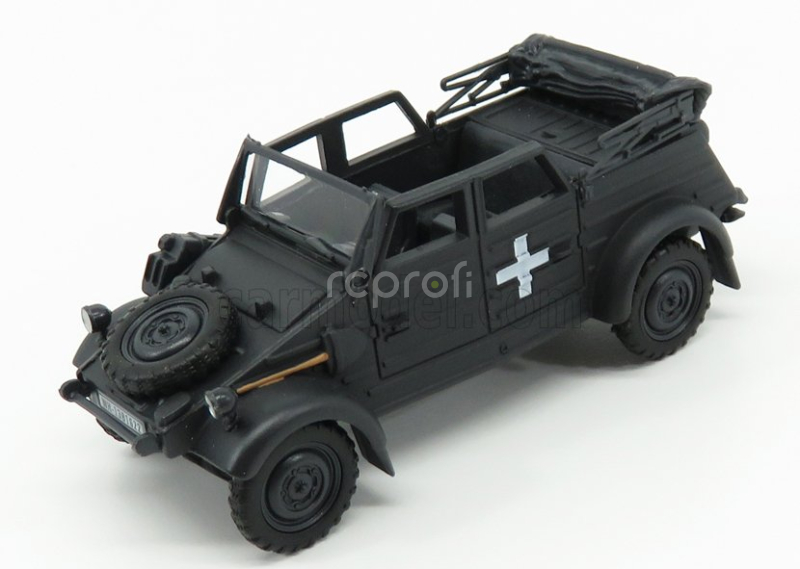 Hongwell Volkswagen Type 82 Cabriolet Open 1940 1:43 Vojenská Zelená