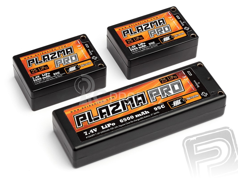 HPI - PlazmaPRO 7,4V 5600mAh 95C LiPo HARDCASE - SADDLE PACK