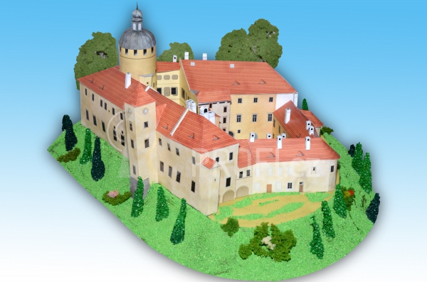 Hrad Grabštejn - papírový model 1:250