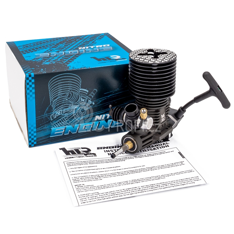 HT 21R RTR 3,49ccm motor s tahovým startérem