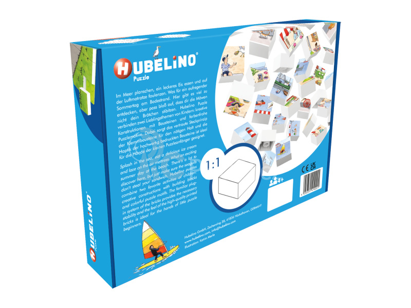 HUBELINO Puzzle - Dovolená na pláži