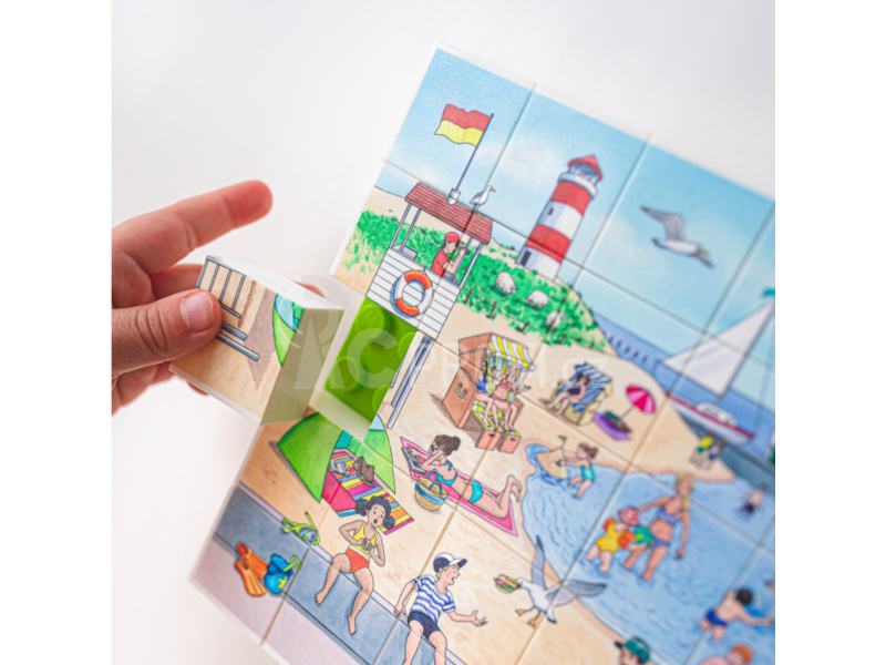 HUBELINO Puzzle - Dovolená na pláži