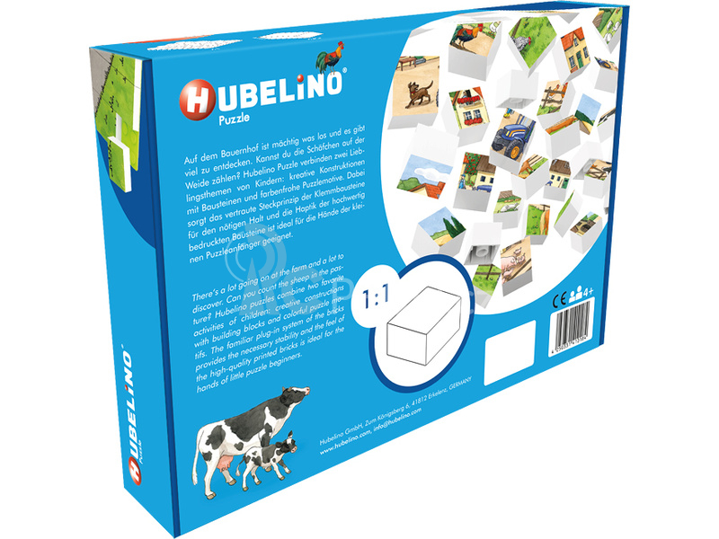 HUBELINO Puzzle - Život na farmě