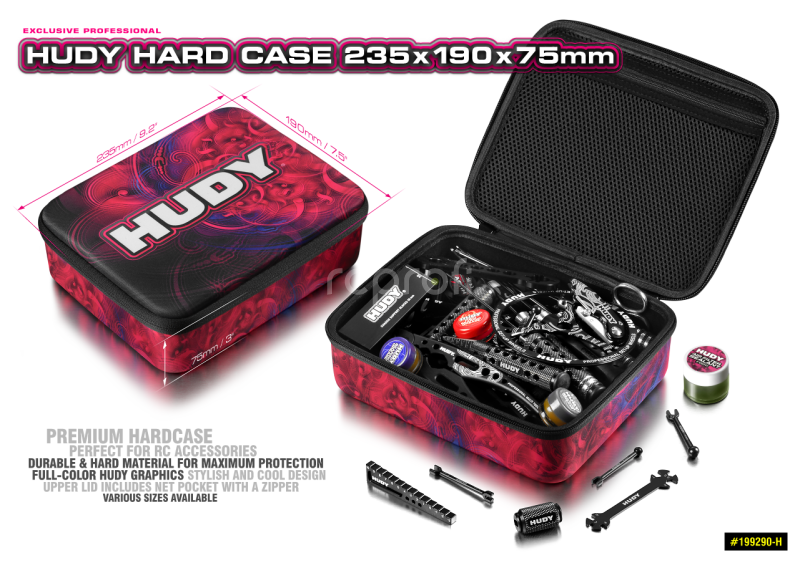 HUDY Přepravní box 235x190x75 mm