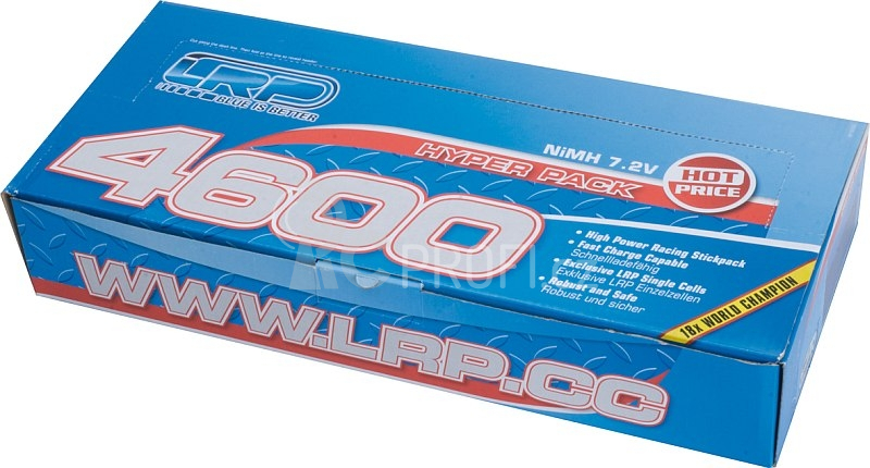 Hyper Pack 4600 - 7.2V - 6 článkový NiMH Stickpack