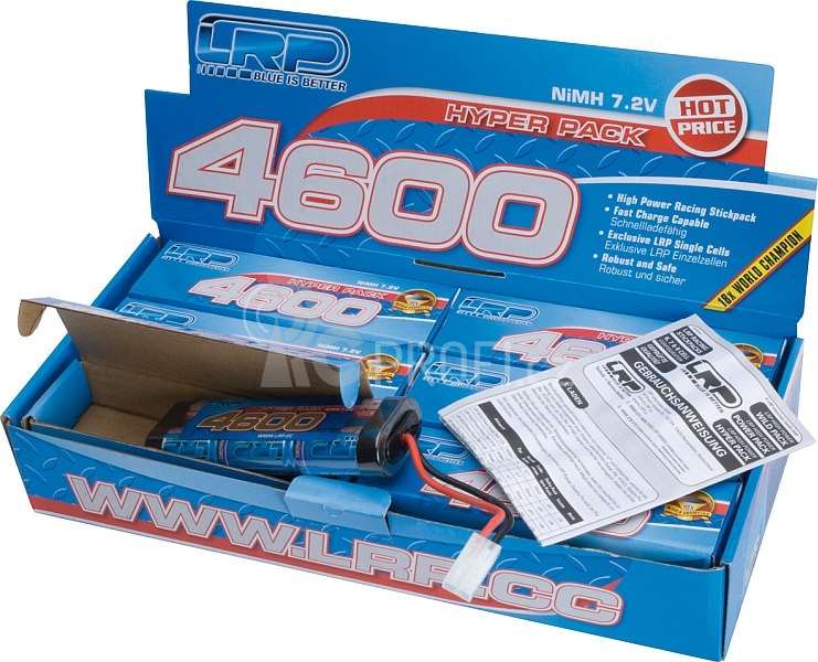 Hyper Pack 4600 - 7.2V - 6 článkový NiMH Stickpack