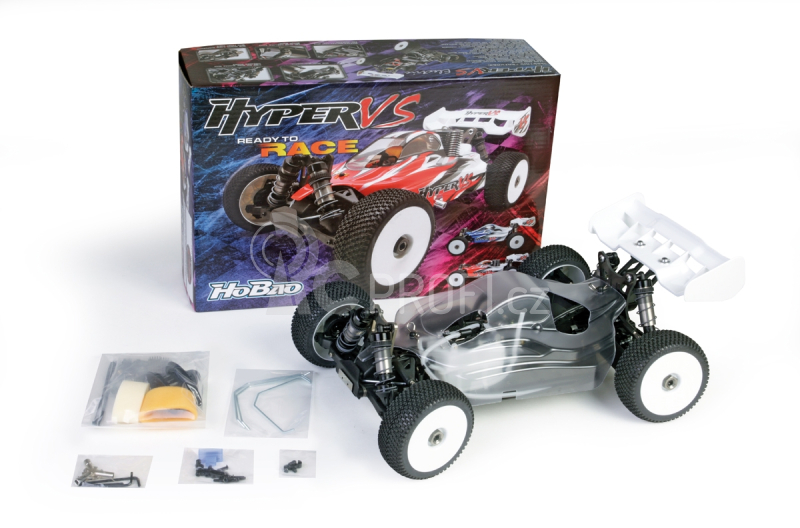 Hyper VS Pro Nitro Buggy podvozek z 80% smontovaný bez RC vybavení a motoru