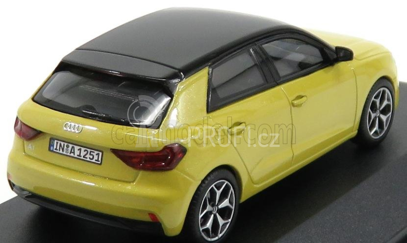 I-scale Audi A1 Sportback 2018 1:43 Fyton Žlutá - Černá