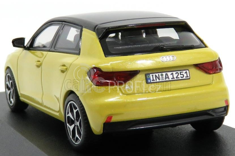 I-scale Audi A1 Sportback 2018 1:43 Fyton Žlutá - Černá