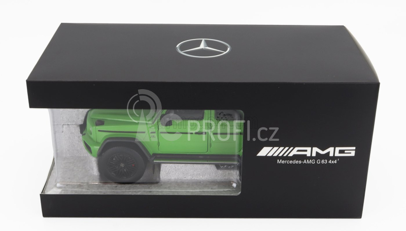 I-scale Mercedes benz G-class G63 4x4 4.0 V8 Biturbo 585cv Amg 2020 1:18 Dobrý Den, Magno Green