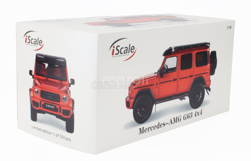I-scale Mercedes benz G-class G63 Amg V8 Biturbo 4x4 (w463) 2022 1:18 Copper Met