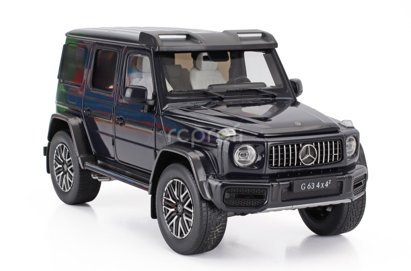 I-scale Mercedes benz G-class G63 Amg V8 Biturbo 4x4 (w463) 2022 1:18 Tmavě Modrá