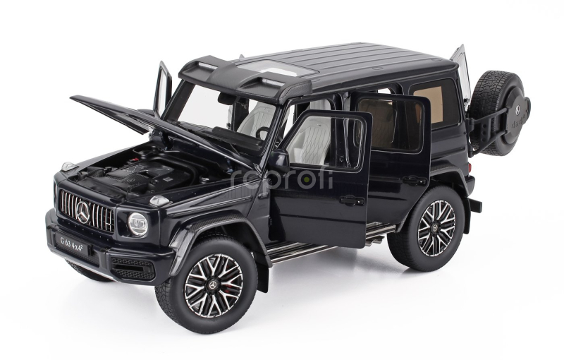 I-scale Mercedes benz G-class G63 Amg V8 Biturbo 4x4 (w463) 2022 1:18 Tmavě Modrá