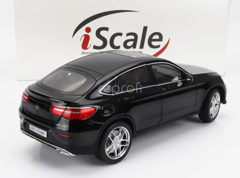 I-scale Mercedes benz Glc-class Coupe (x253) 2016 1:48 Black