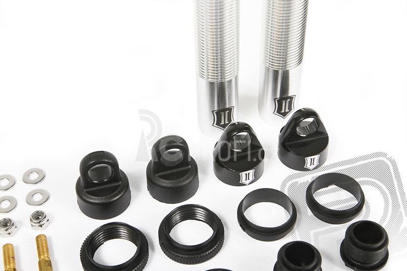 Icon 93-137 hliníkové olejové tlumiče 10mm pístek (2 ks.)