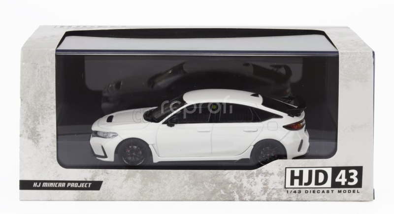 Ignition-model Honda Civic Type-r (fl5) 2020 1:43 Bílá