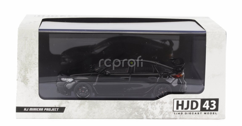 Ignition-model Honda Civic Type-r (fl5) 2020 1:43 Crystal Black