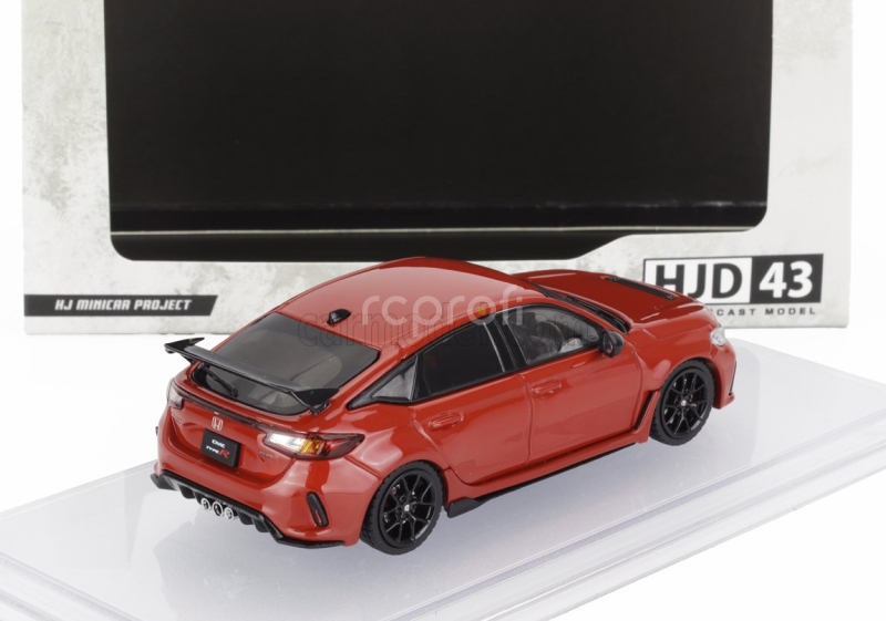 Ignition-model Honda Civic Type-r (fl5) 2020 1:43 Red