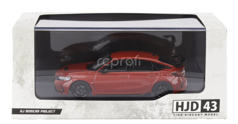 Ignition-model Honda Civic Type-r (fl5) 2020 1:43 Red