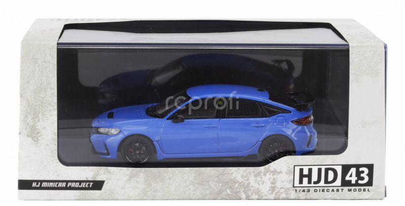 Ignition-model Honda Civic Type-r (fl5) 2020 1:43 Závodní Modrá