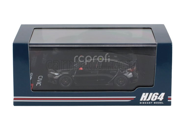 Ignition-model Honda Civic Type-r (fl5) 2020 1:64 Black