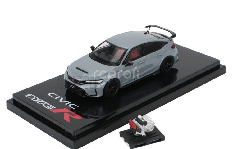 Ignition-model Honda Civic Type-r (fl5) 2020 1:64 Grey