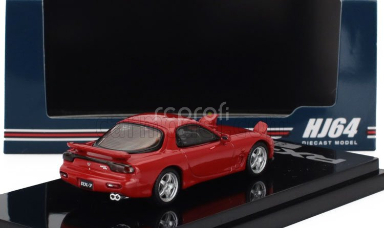 Ignition-model Mazda Efini Rx-7 (fd3s) Type Rs Coupe 2002 1:64 Red