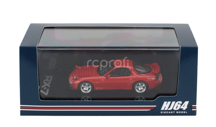 Ignition-model Mazda Efini Rx-7 (fd3s) Type Rs Coupe 2002 1:64 Red