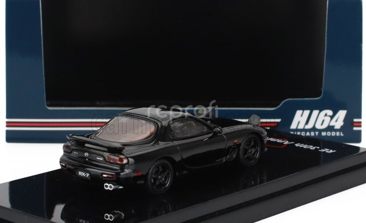 Ignition-model Mazda Efini Rx-7 (fd3s) Type Rs-r 2002 1:64 Black